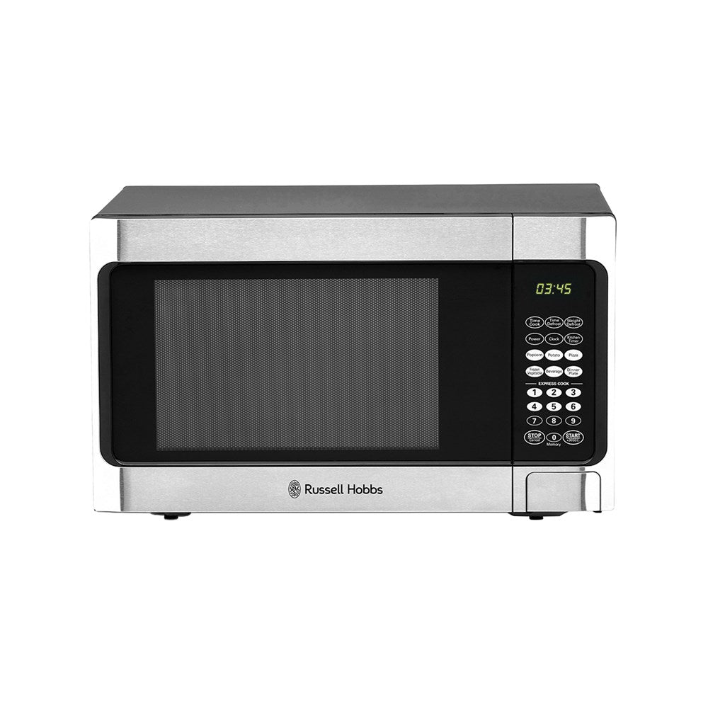 Russell Hobbs Family Size Microwave, 1100W, 34L, SS/Black