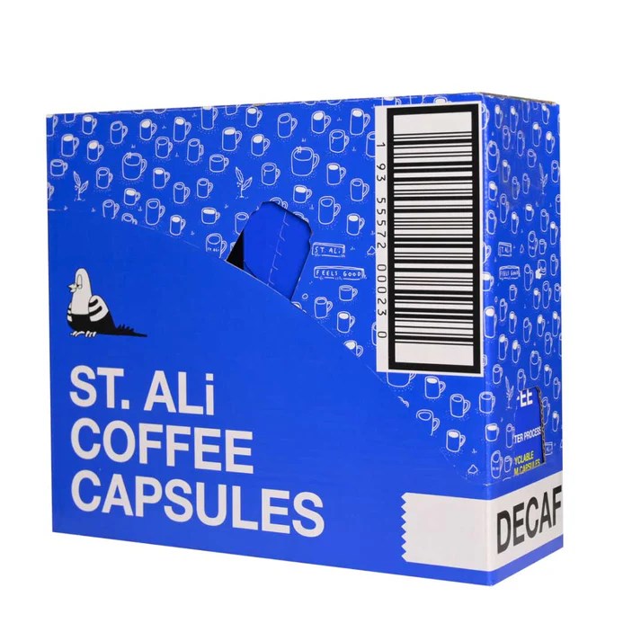 ST. ALi Swiss Water Process Capsules Decaf, Intensity 8/13