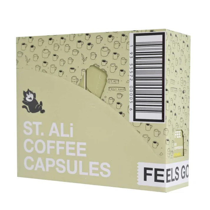 ST. ALi Organic Espresso Capsules Feels Good, Intensity 7/13