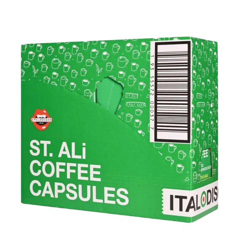 ST. ALi Italian Espresso Capsules Italo Disco, Intensity 12/13