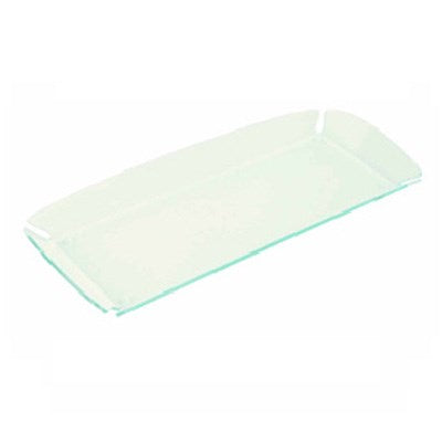 Amenity Tray, Acrylic, Rectangle, Green Tint