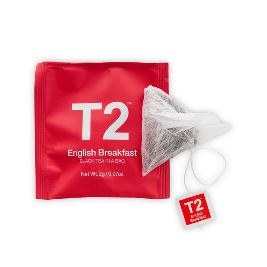 T2 Black Tea English Breakfast, 100 Teabags