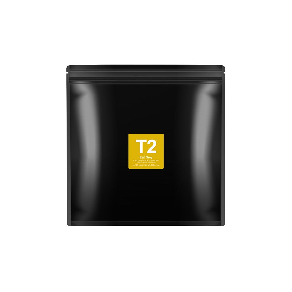 T2 Flavoured Black Tea Earl Grey, 100 Teabags
