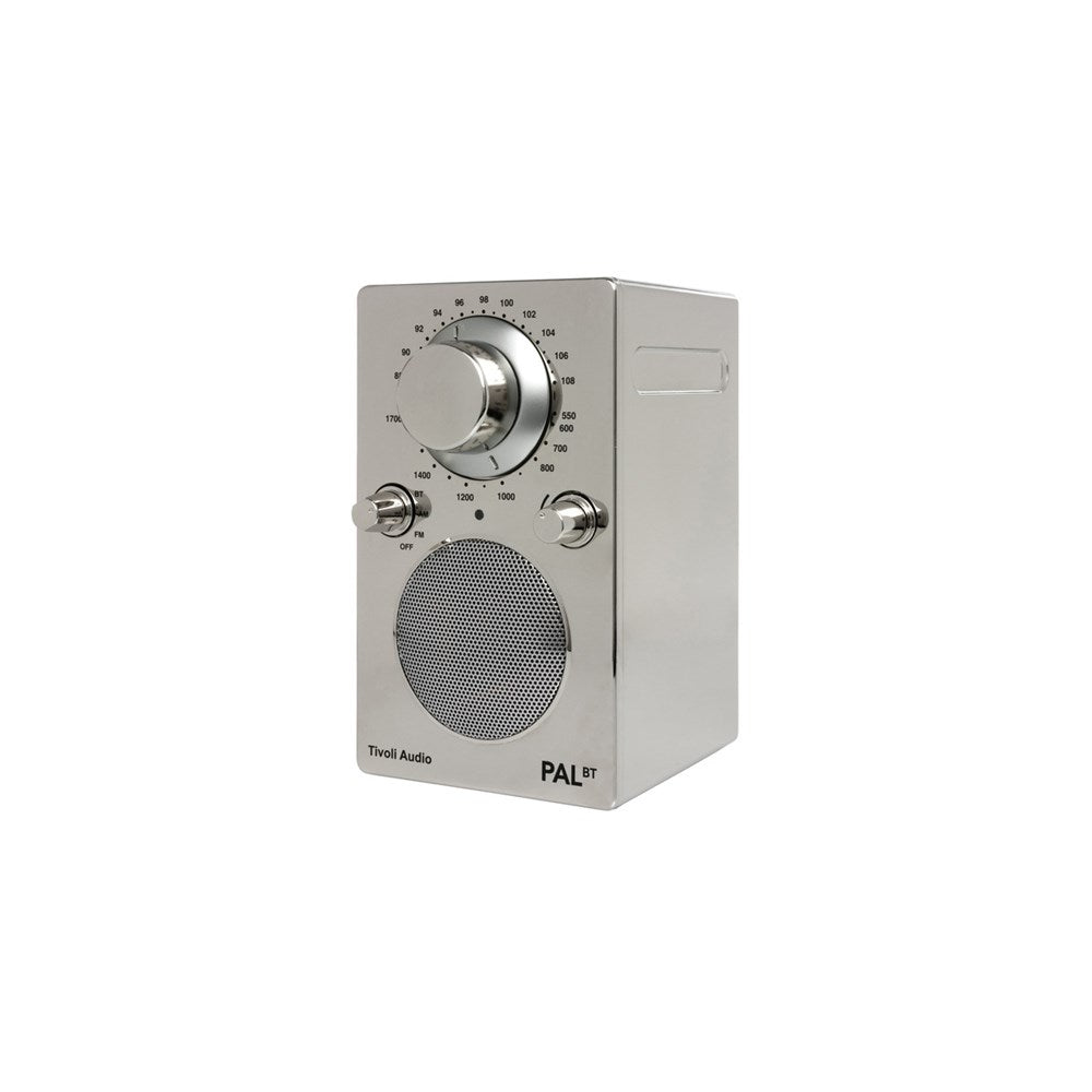 Tivoli Audio Bluetooth Radio Speaker PAL BT, Chrome