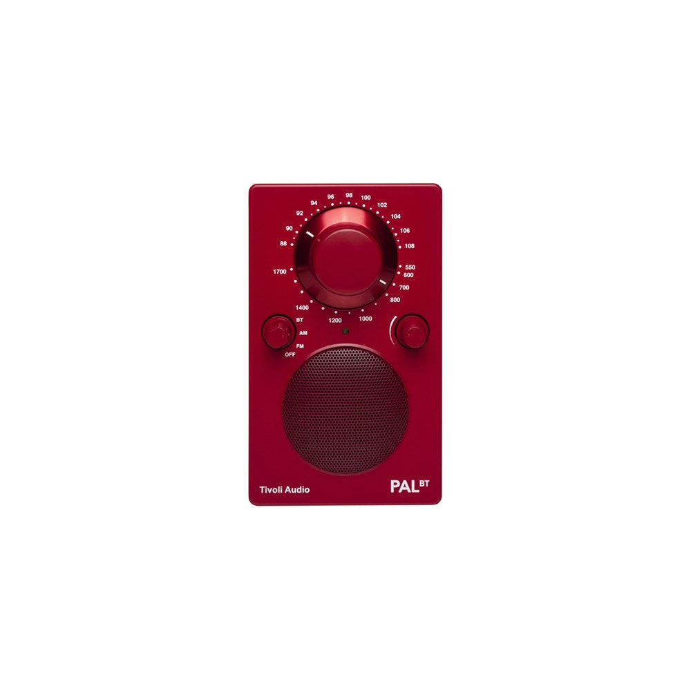 Tivoli Audio Bluetooth Radio Speaker PAL BT, Red