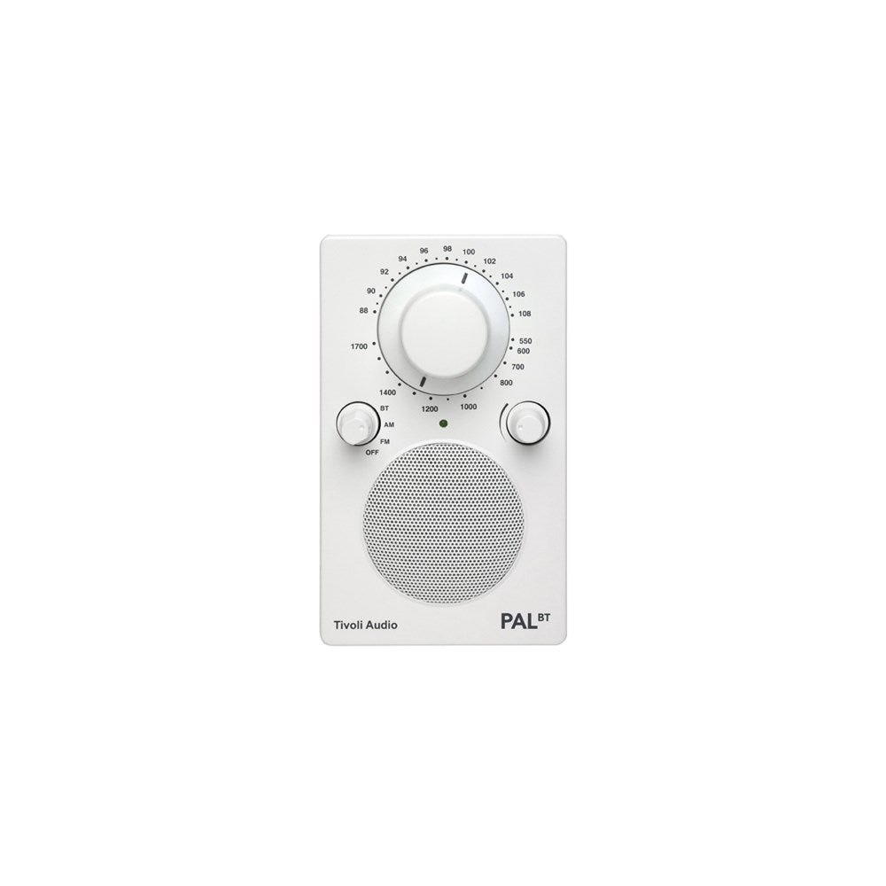 Tivoli Audio Bluetooth Radio Speaker PAL BT, White