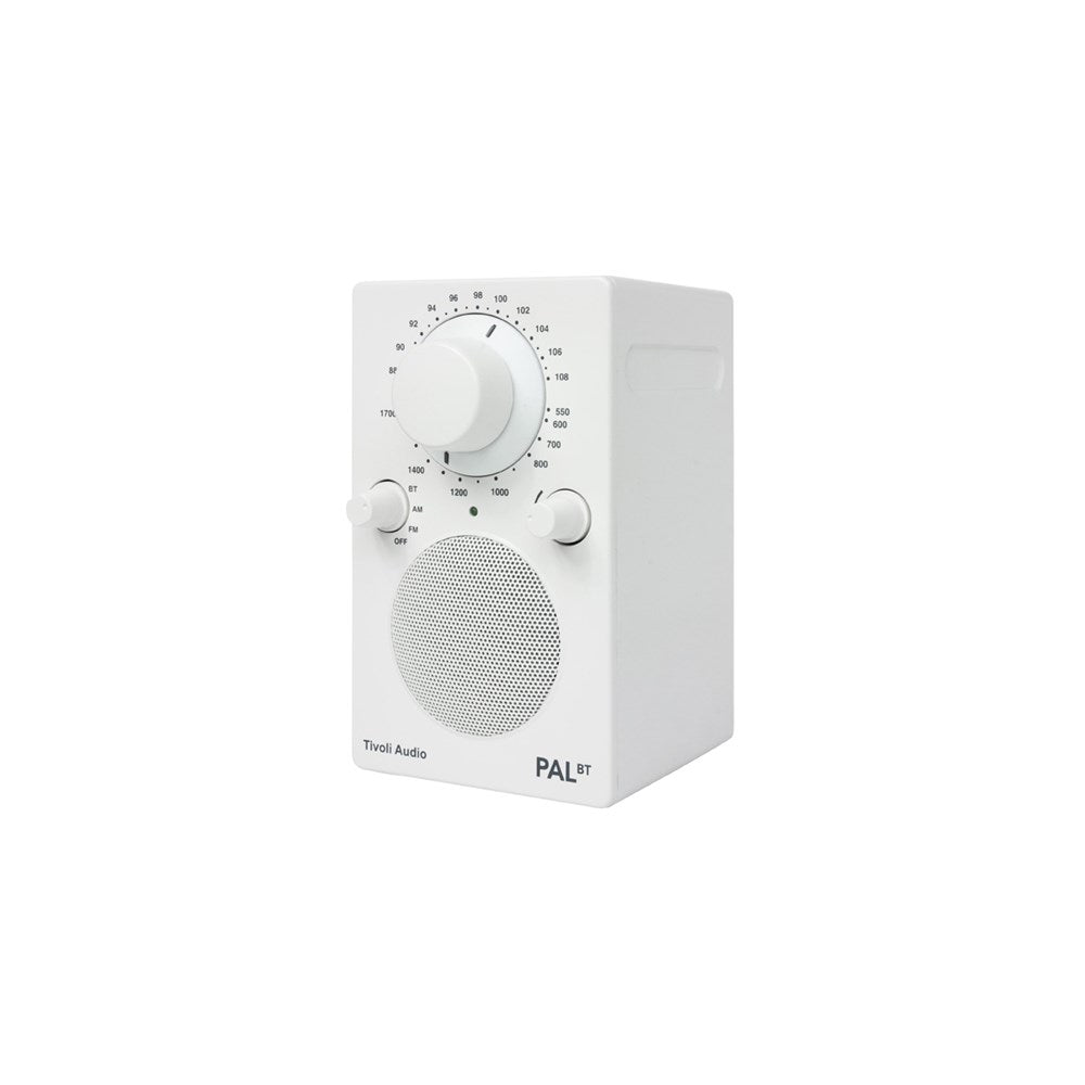 Tivoli Audio Bluetooth Radio Speaker PAL BT, White