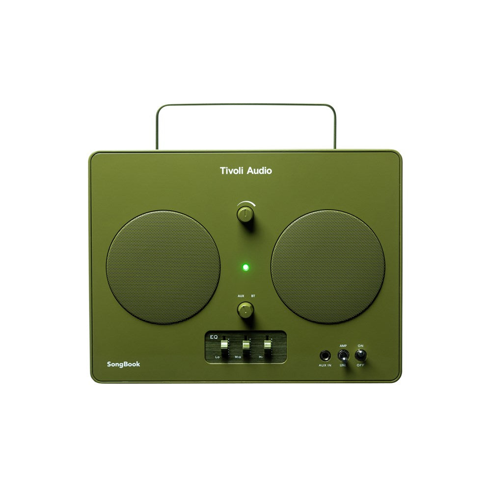 Tivoli Audio Bluetooth Speaker Songbook, Built-In Battery, Green