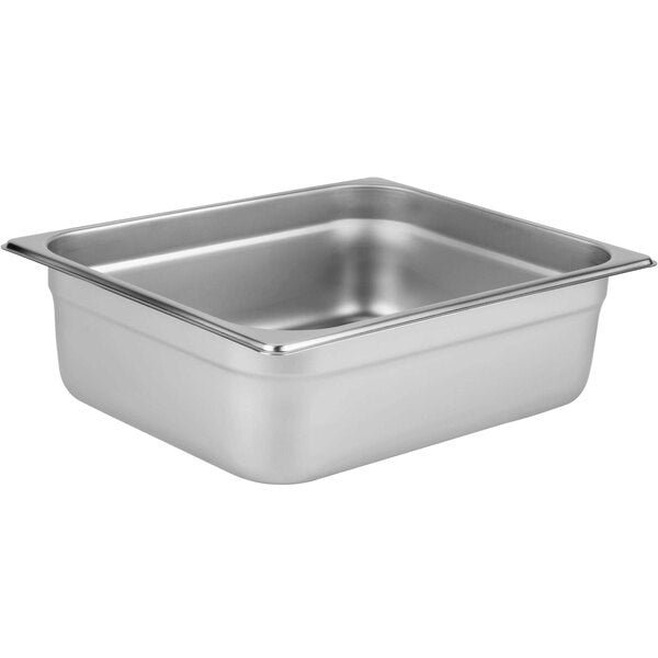 Chef Inox Anti-Jam Steam Pan 1/2 Size 325x265x100mm 6L