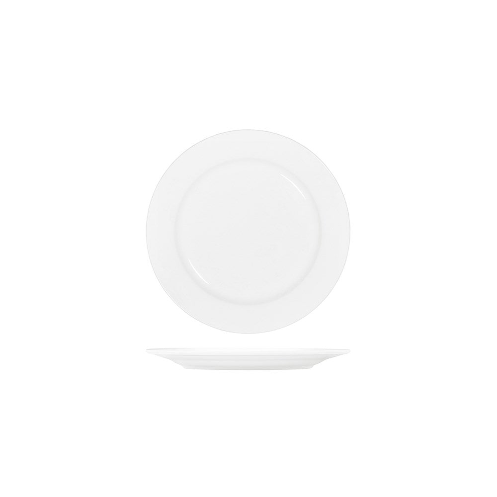 Tablekraft Wide Rim Plate CORE, 225mm, Vitrified Porcelain