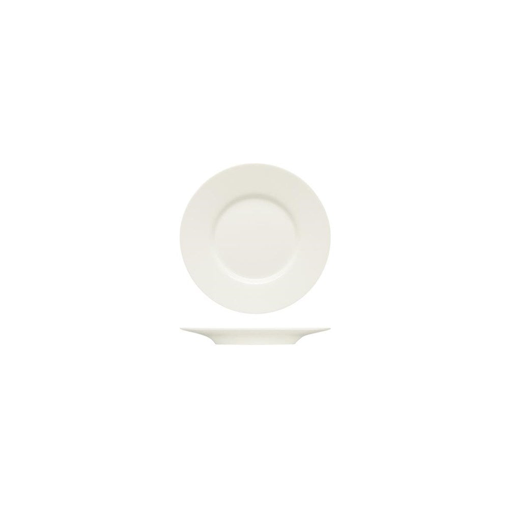 Bauscher Flat Plate with Rim PURITY, 170mm, Noble China
