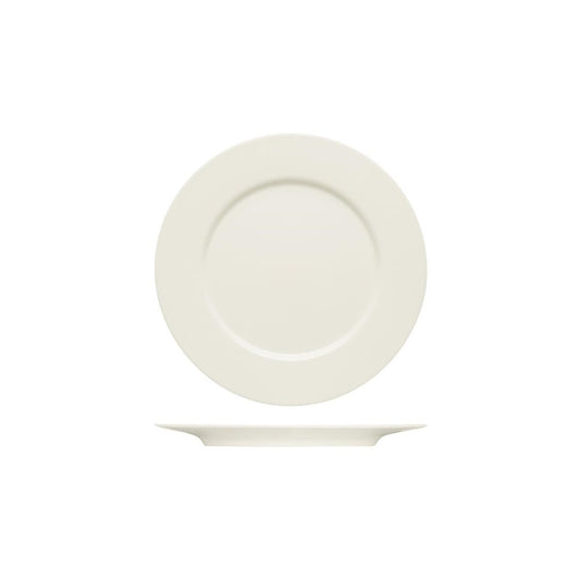 Bauscher Flat Plate with Rim PURITY, 260mm, Noble China