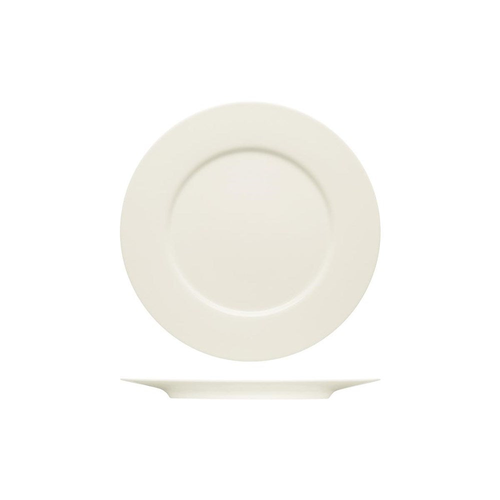 Bauscher Flat Plate with Rim PURITY, 290mm, Noble China