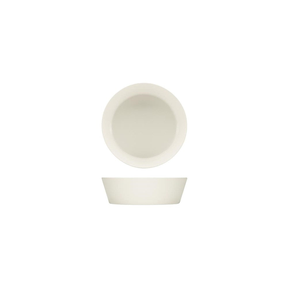 Bauscher Round Dish PURITY, 750ml, Noble China, White