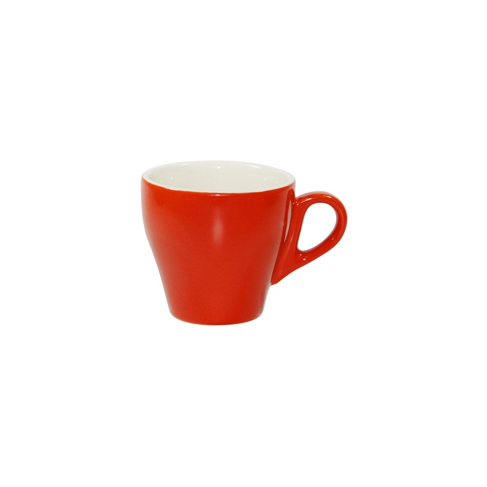 Brew Long Black Cup CHILLI, 180ml, Vitrified Porcelain, Red