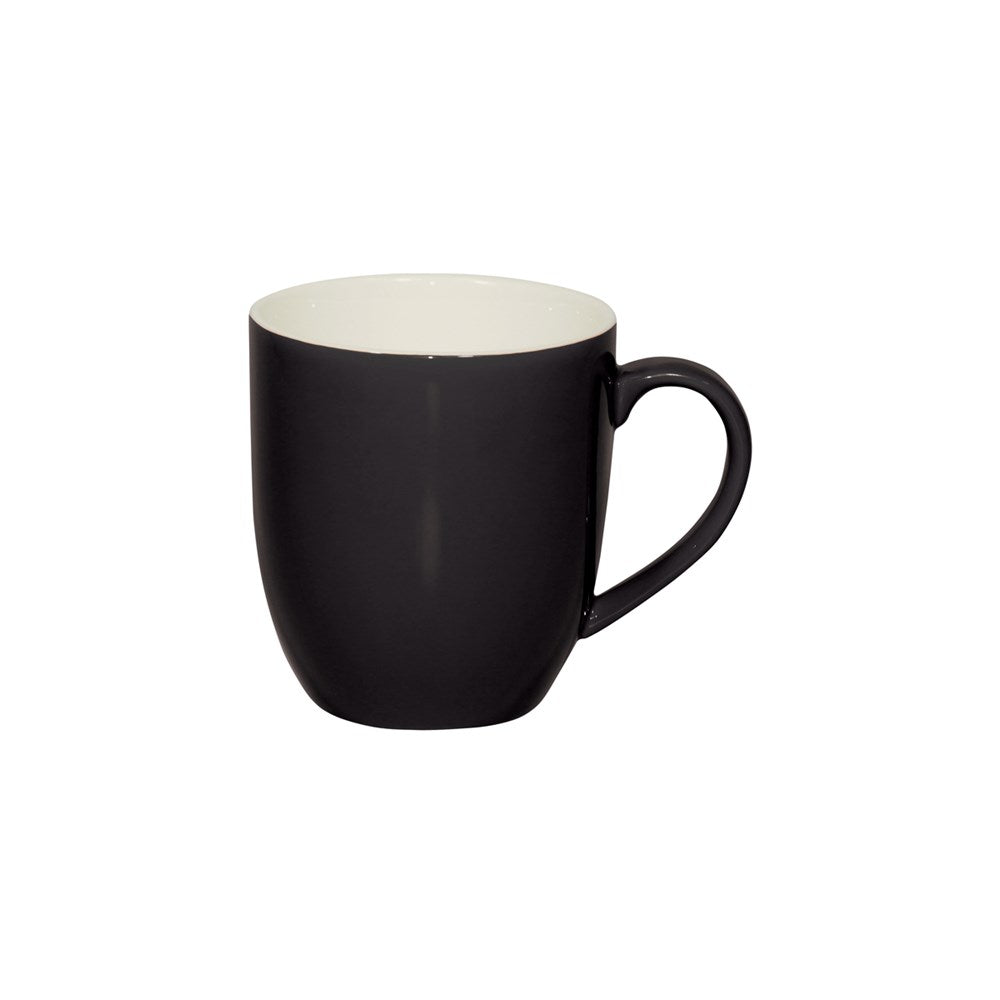 Brew Mug ONYX, 380ml, Vitrified Porcelain, Black