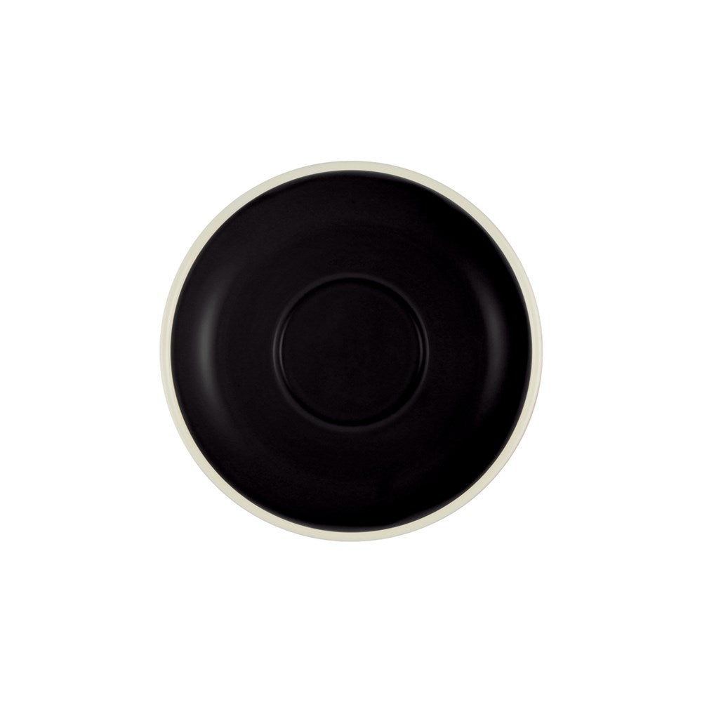 Brew Universal Saucer ONYX, 140mm, Vitrified Porcelain, Black