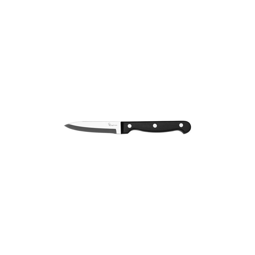 Get Set Paring Knife S/S with Black Handle 90mm