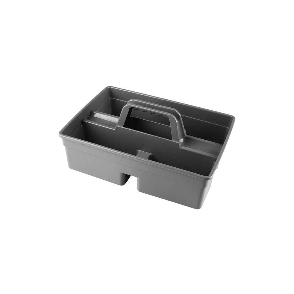 Jiwins Cleaning Caddy, Rectangle, Polyethylene, Grey