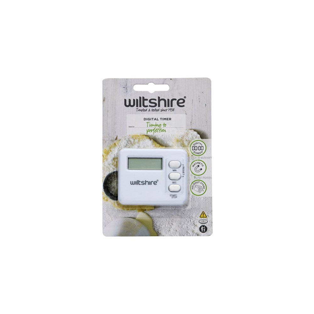 Wiltshire Magnetic Digital Timer, 60min Up/Down, Battery Included