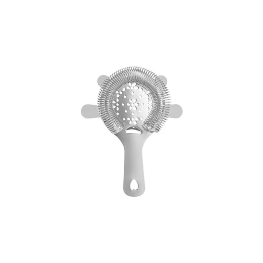 Zanzi 4-Prong Hawthorn Strainer, 18/8 Stainless Steel