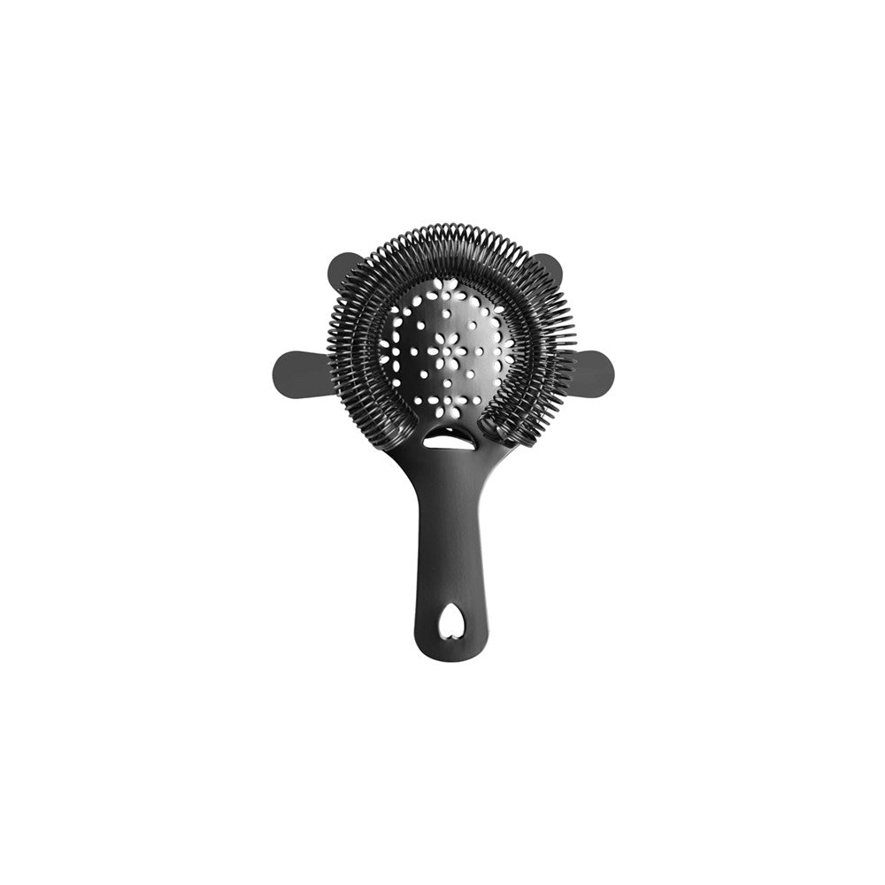 Zanzi 4-Prong Hawthorn Strainer, 18/8 Stainless Steel, Gunmetal