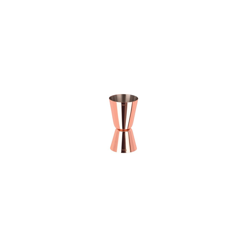 Zanzi Classic Style Jigger, 15/30ml, 18/8 SS, Rose Gold