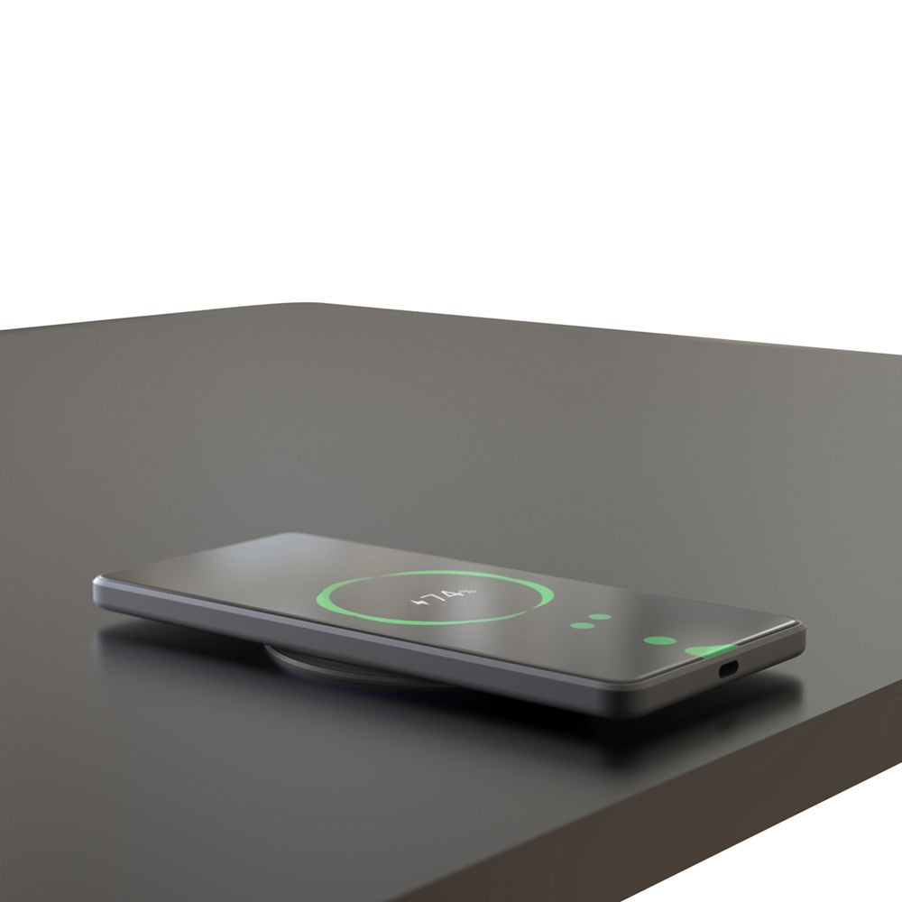Stay Charged Invisible Wireless Fast Charger MaxPro Qi2, 15W, Black