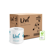 Livi Essentials Toilet Tissue, 2 Ply 400 Sheets