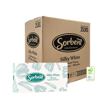 Sorbent Professional Silky White Facial Tissue, 2 Ply 100 Sheets