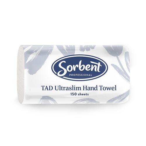 Sorbent Professional TAD Ultraslim Hand Towel, 1 Ply 150 Sheets