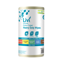 Livi Essentials Commercial Wipes (Yellow) Anitbacterial