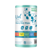 Livi Essentials Commercial Wipes (Green)