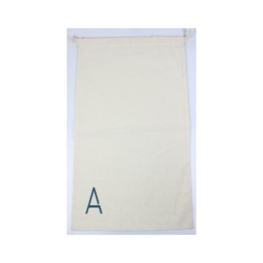 A by Adina Polycotton Laundry Bag, 45 x 55cm, Cream colour