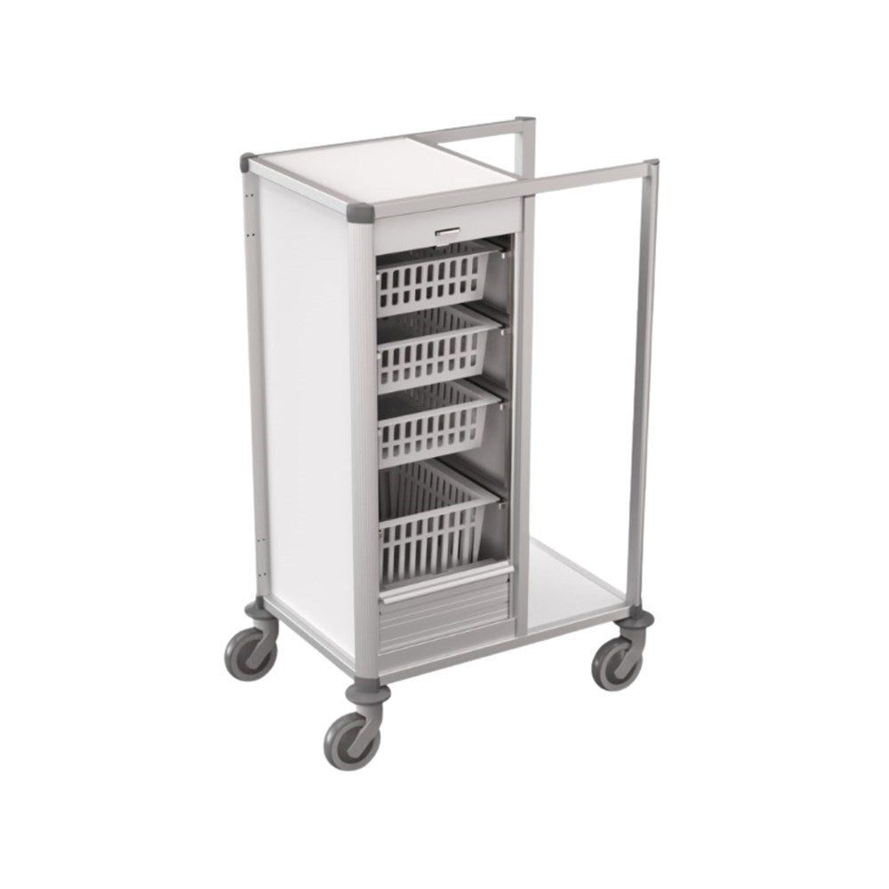 Ascolia Housekeeping Cart LAVEZZI 620, Infinity Black