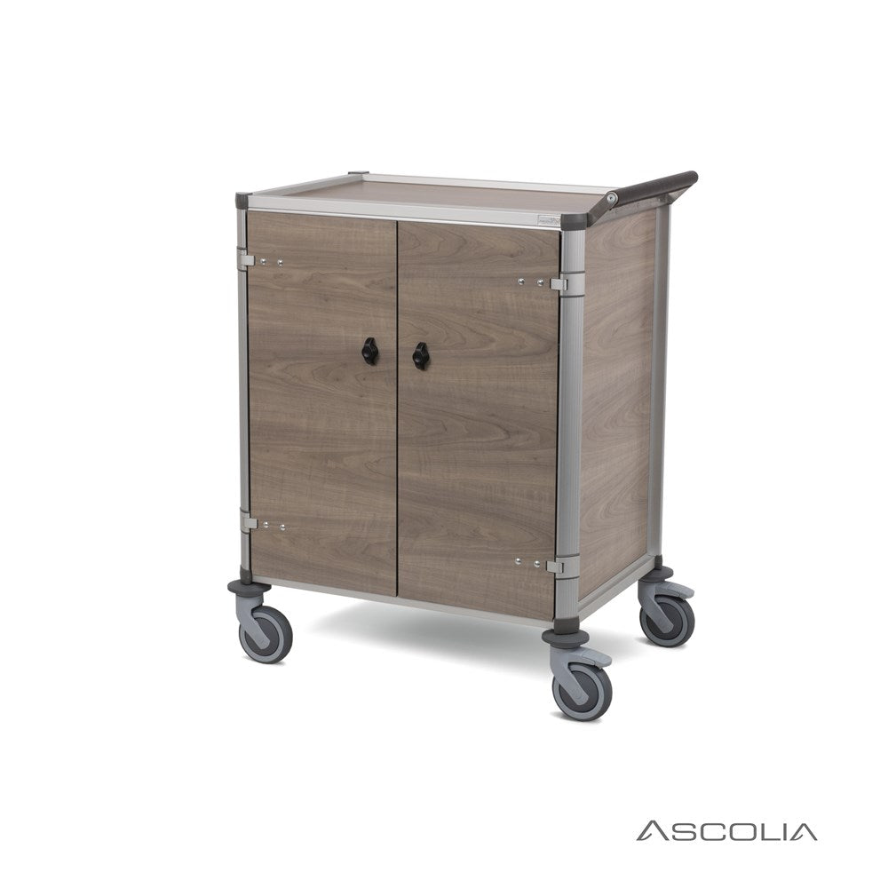 Ascolia Housekeeping Cart BUTLER, Antique Oak