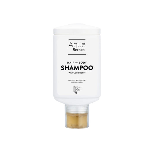 Aqua Senses Hair & Body Shampoo in Press + Wash Dispenser, 330ml
