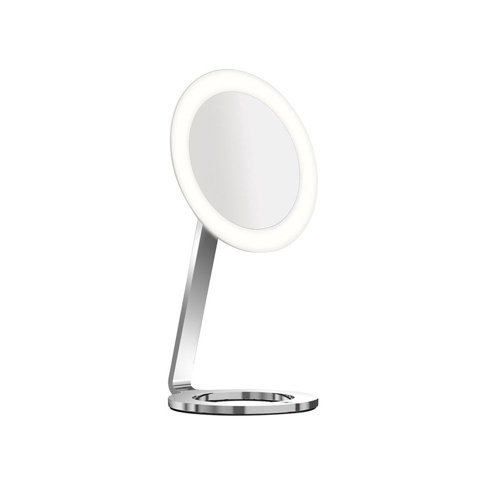 Aliseo Desktop Mirror Moon Dance, LED, 3X, 240mm, Chrome