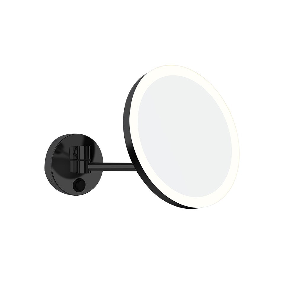 ALISEO Cosmetic Mirror LED MY, Single Arm, LED, 3X, 220mm, Black Matt
