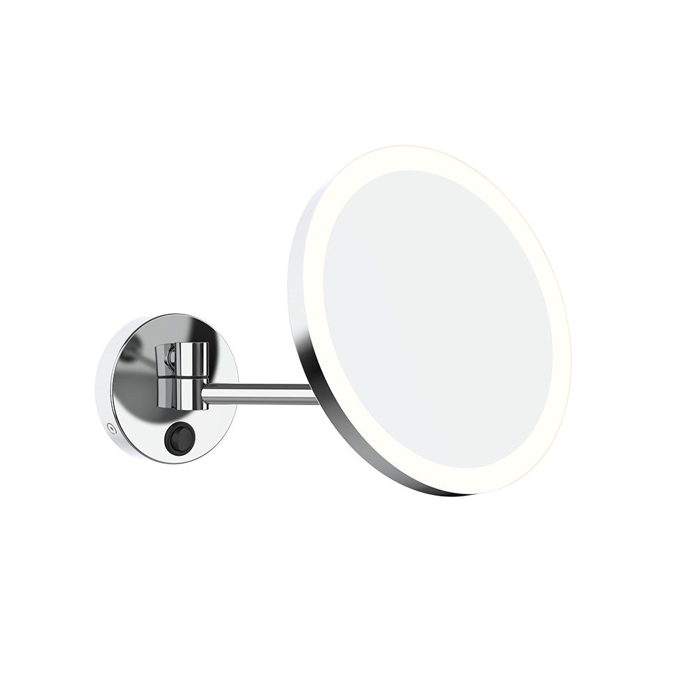 ALISEO Cosmetic Mirror LED MY, Single Arm, LED, 3X, 220mm, Chrome