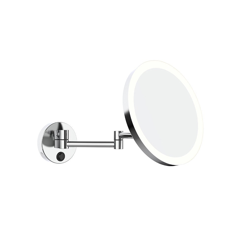 ALISEO Cosmetic Mirror LED MY, Double Arm, LED, 3X, 220mm, Chrome