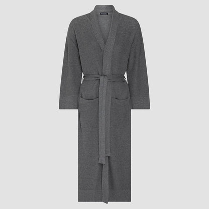 Bemboka Bathrobe, L-XL, 100% Combed Cotton, Grey