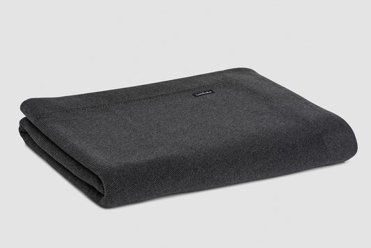 Bemboka Throw Soft Cotton, Trieste Knit, Sofa/Lounge, Charcoal