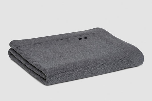 Bemboka Throw Soft Cotton, Trieste Knit, Sofa/Lounge, Grey