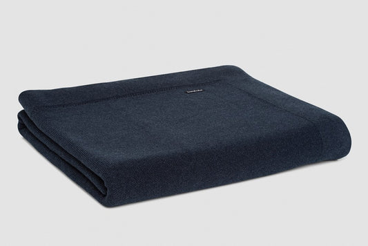 Bemboka Throw Soft Cotton, Trieste Knit, Sofa/Lounge, Ink