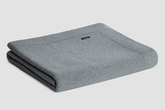 Bemboka Throw Soft Cotton, Trieste Knit, Sofa/Lounge, Dove Marl
