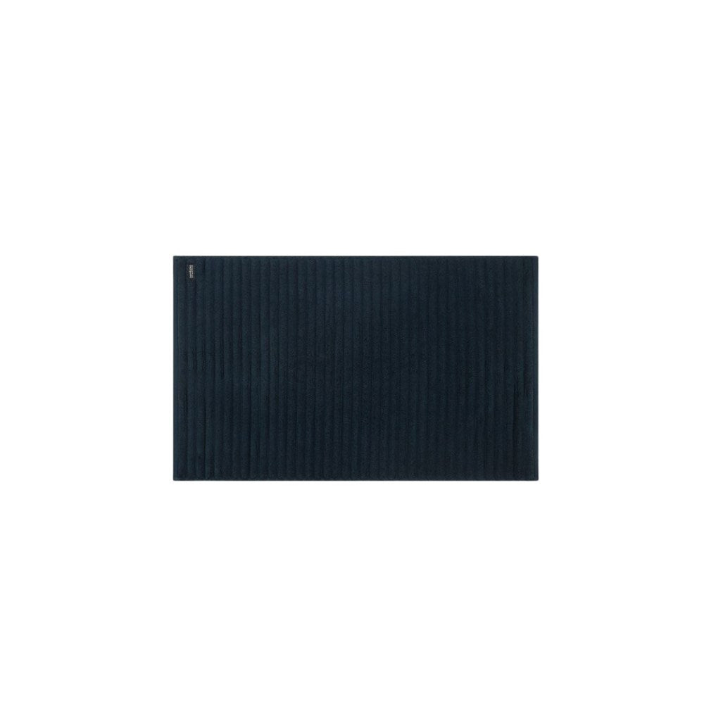 Bemboka Bath Mat, Rib Weave, 100% Cotton, 1200gsm, Ink