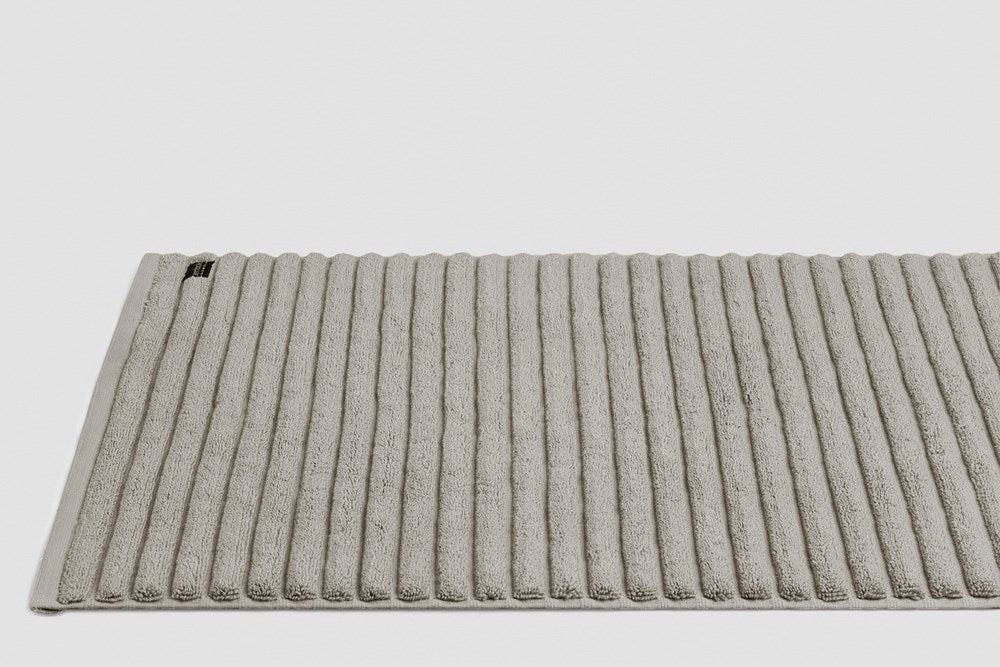 Bemboka Bath Mat, Rib Weave, 100% Cotton, 1200gsm, Linen