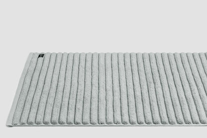 Bemboka Long Bath Mat, Rib Weave, 100% Cotton, 1200gsm, Dove