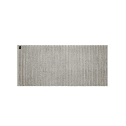 Bemboka Long Bath Mat, Rib Weave, 100% Cotton, 1200gsm, Linen